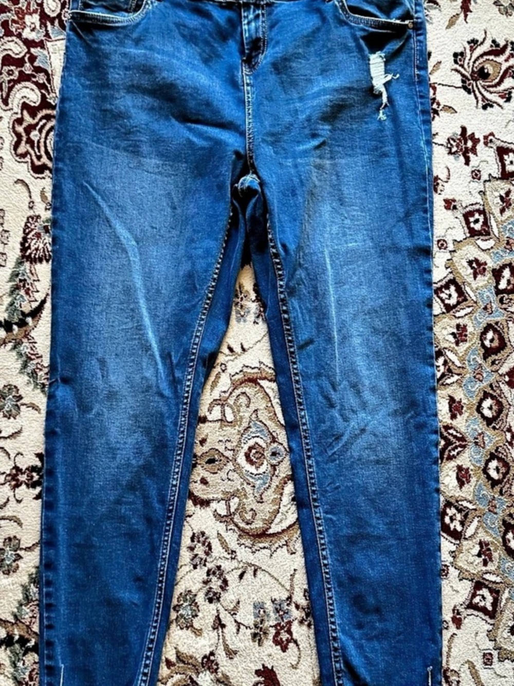 Denim Co Skinny Jeans in Blue Size Medium